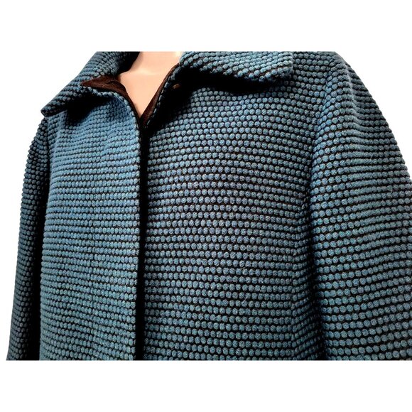 Akris Punto Textured Jacket Minimalist Blazer - Picture 5 of 16